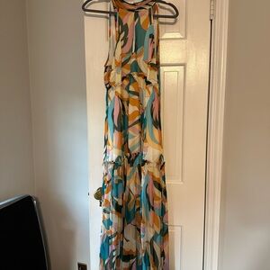 Anthropologie Multicolor Maxi Dress